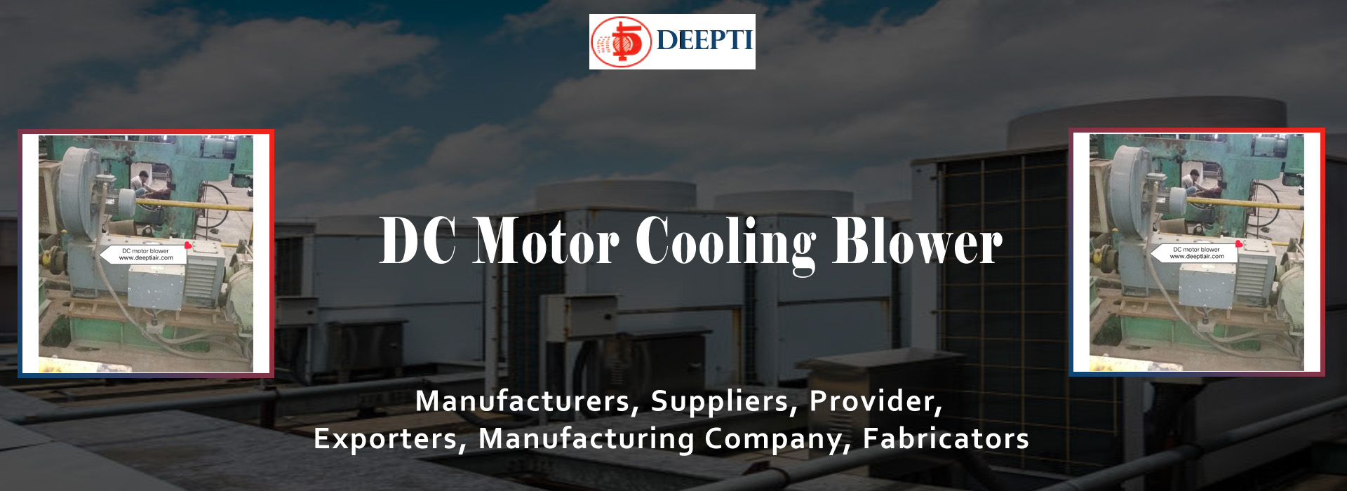 DC Motor Cooling Blower Provider